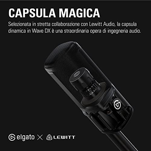Thumbnail 2 de Elgato Wave DX: microfono XLR dinamico cardioide per podcast e streaming
