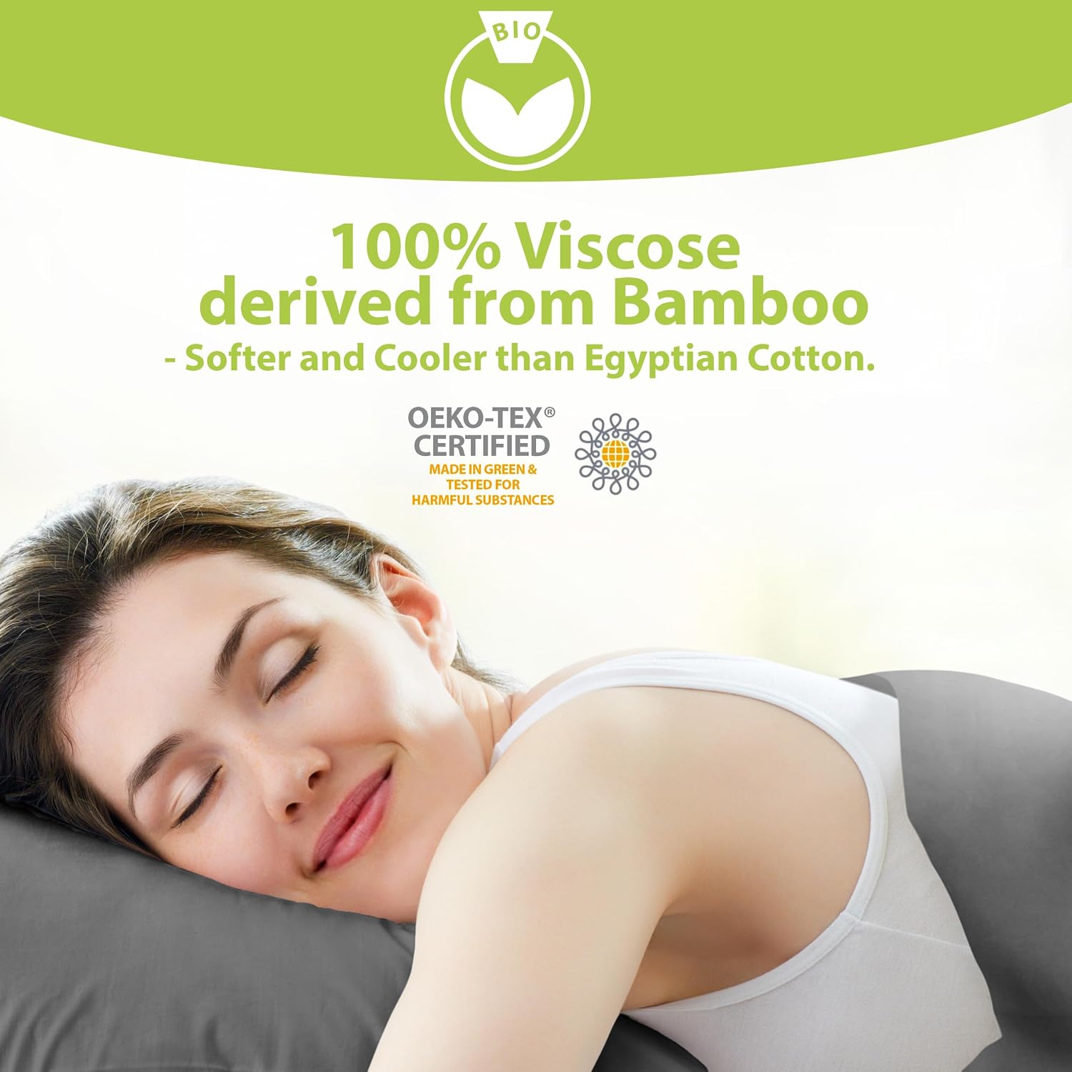 Detalle de BAMPURE Bamboo Sheets, King