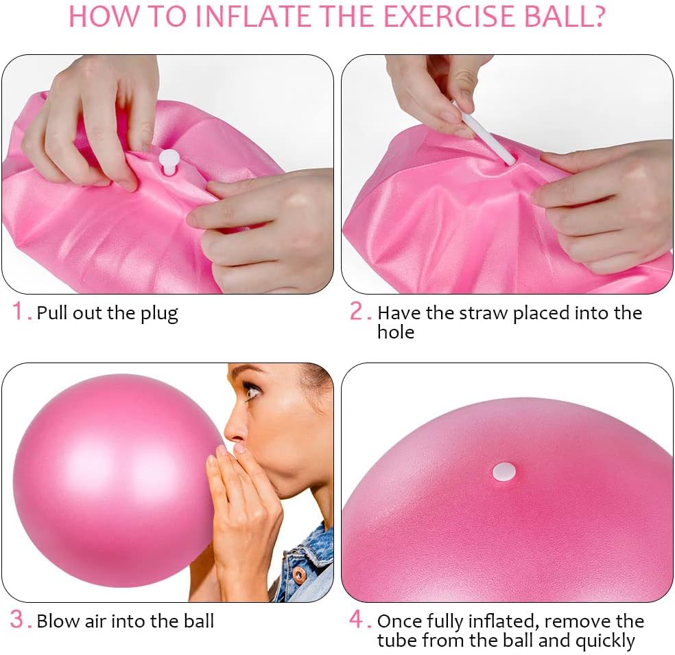 Detalle de flintronic Pilates Ballon 25 cm 🧘