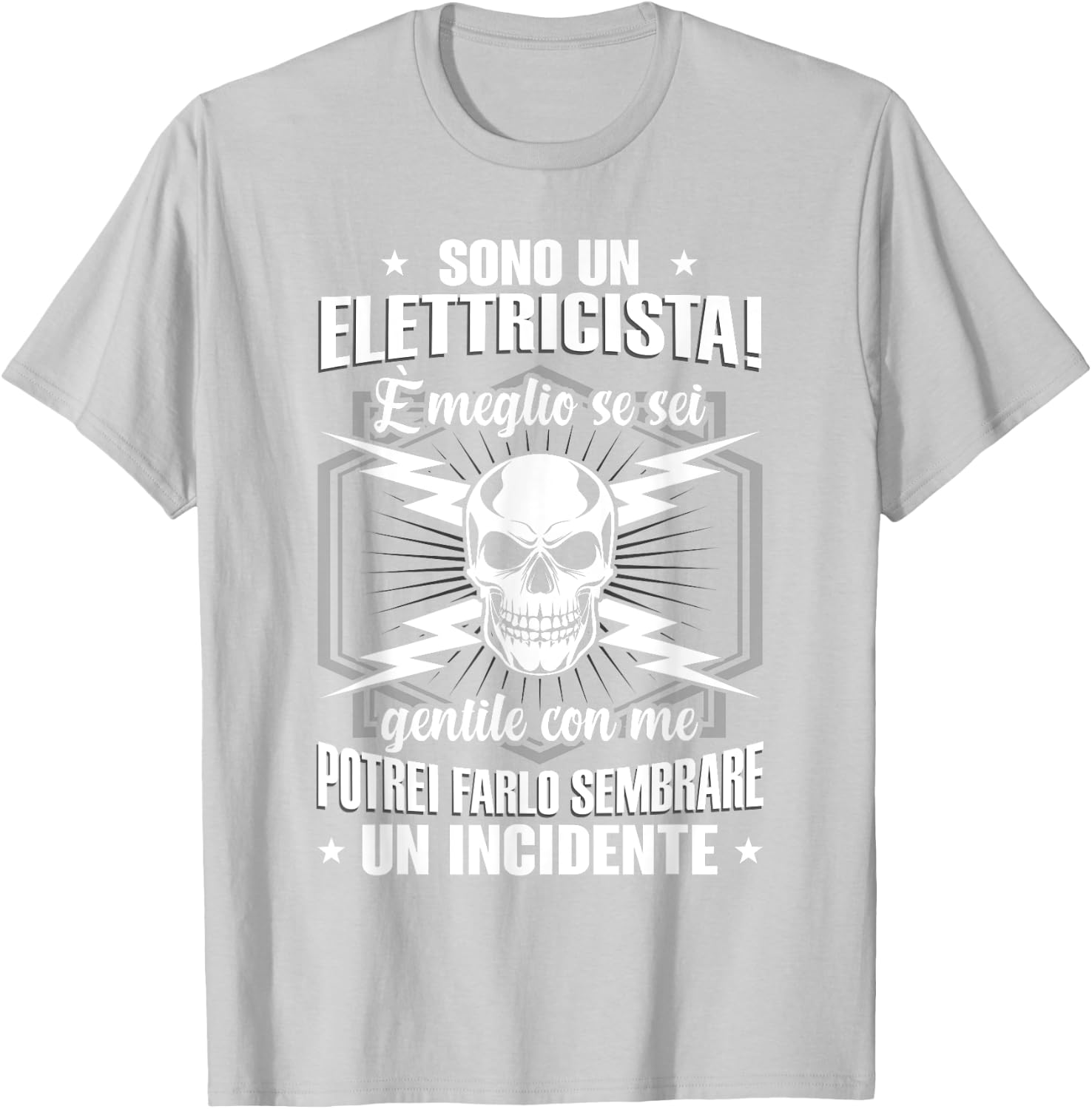 Detalle 2 de Detto Sii Sempre Gentile maglietta elettricista