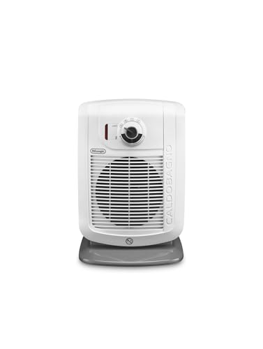 Detalle de De'Longhi HBC 3030 termoventilatore, 2 potenze, ECO-SILENCE e antigoccia