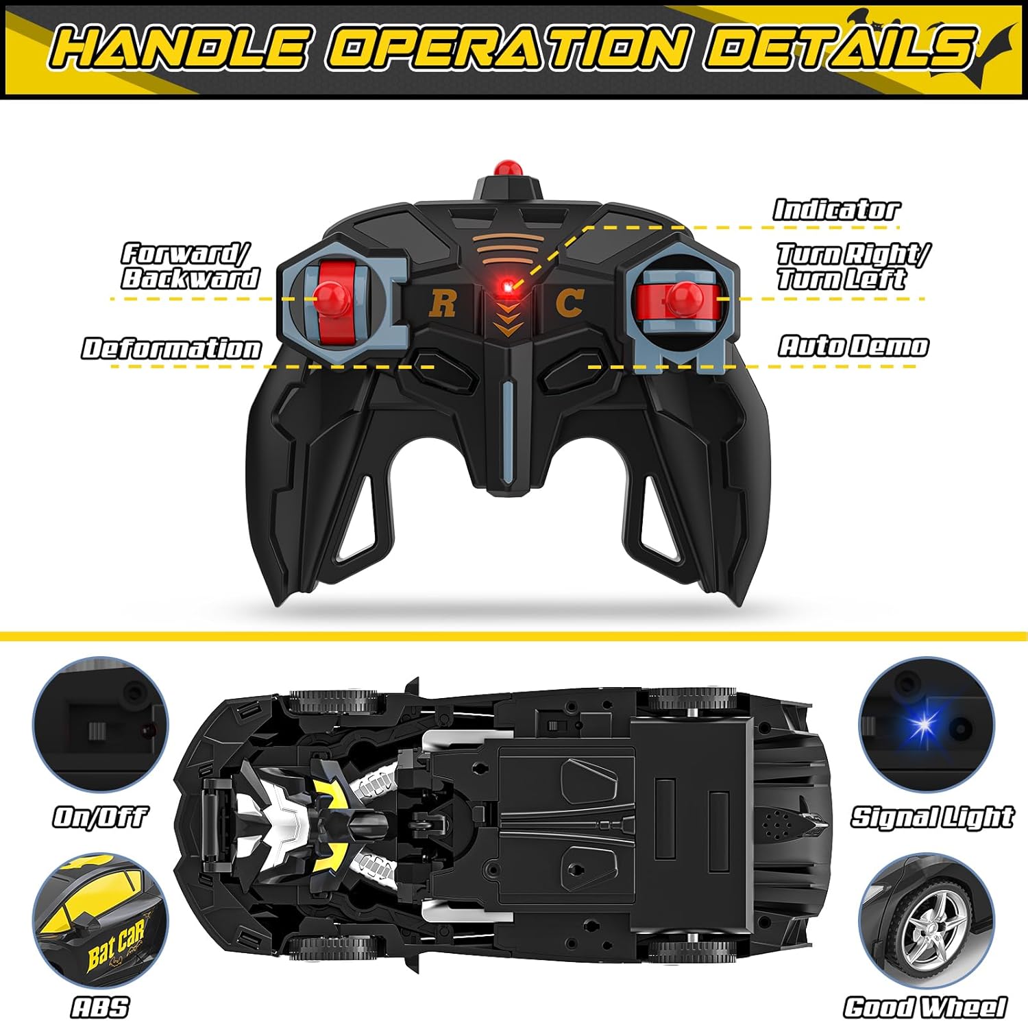 Thumbnail 4 de BLUEJAY Transform RC Car 1:18 360°