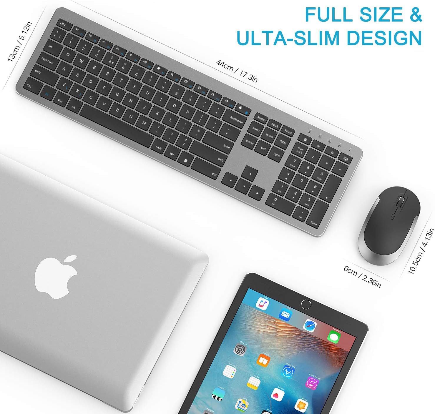 Thumbnail 3 de seenda SK38-3 wireless keyboard mouse set