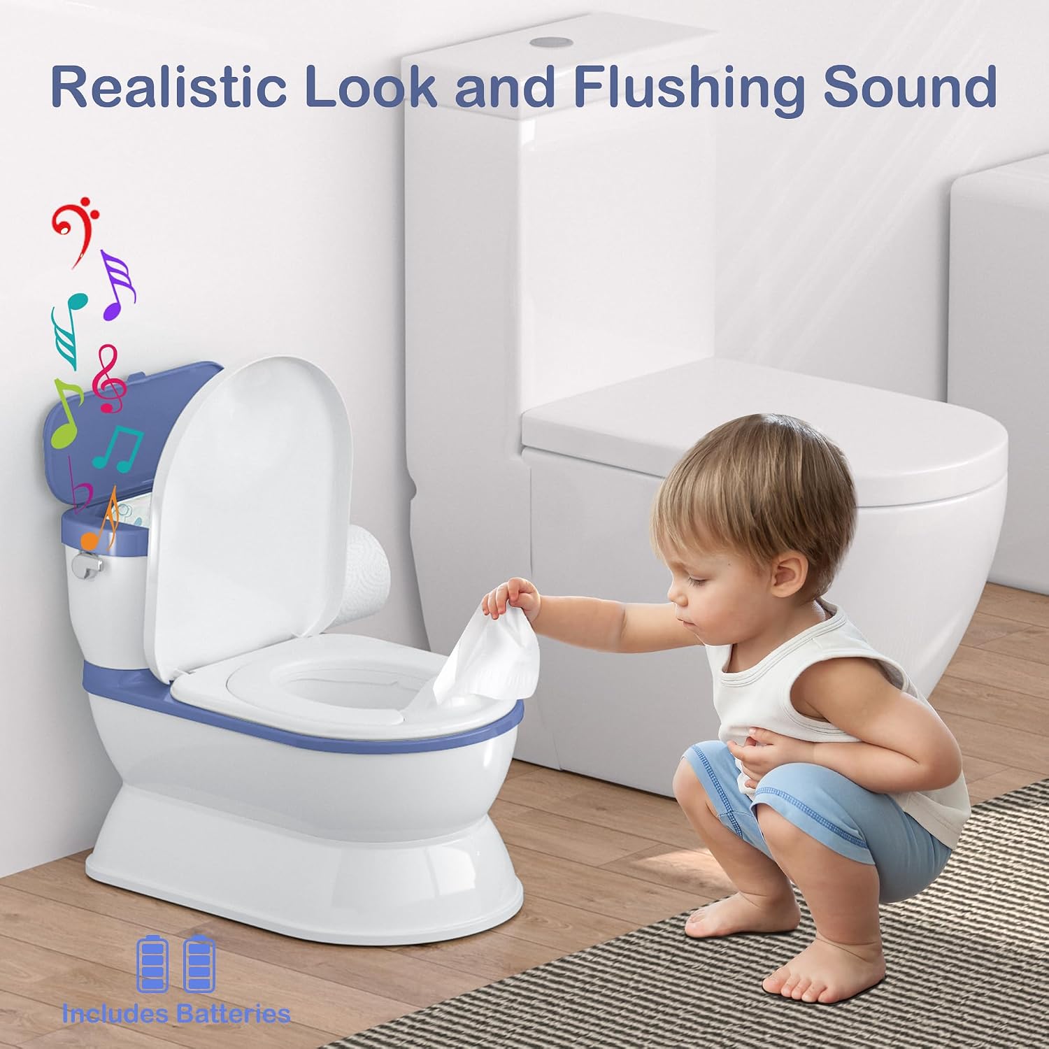 Detalle de CheerTry Toddler Potty Training Toilet