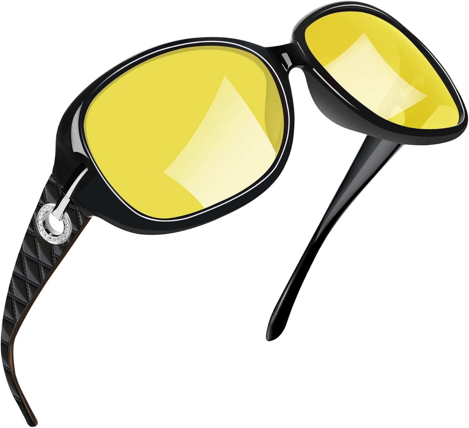 Thumbnail 6 de Joopin Oversized Polarised Sunglasses for Women — Retro Big Rectangle Frame with UV400 Protection