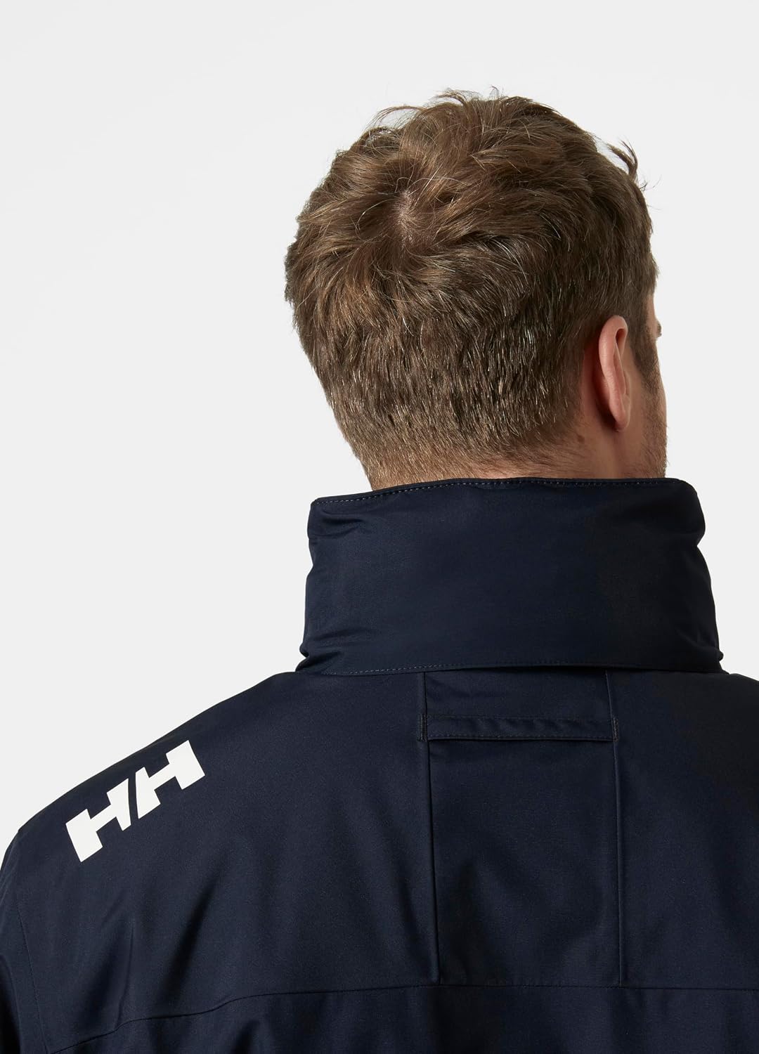 Detalle de Helly Hansen Men's Crew Hooded Midlayer Waterproof Jacket – Windproof Insulated Sailing Coat