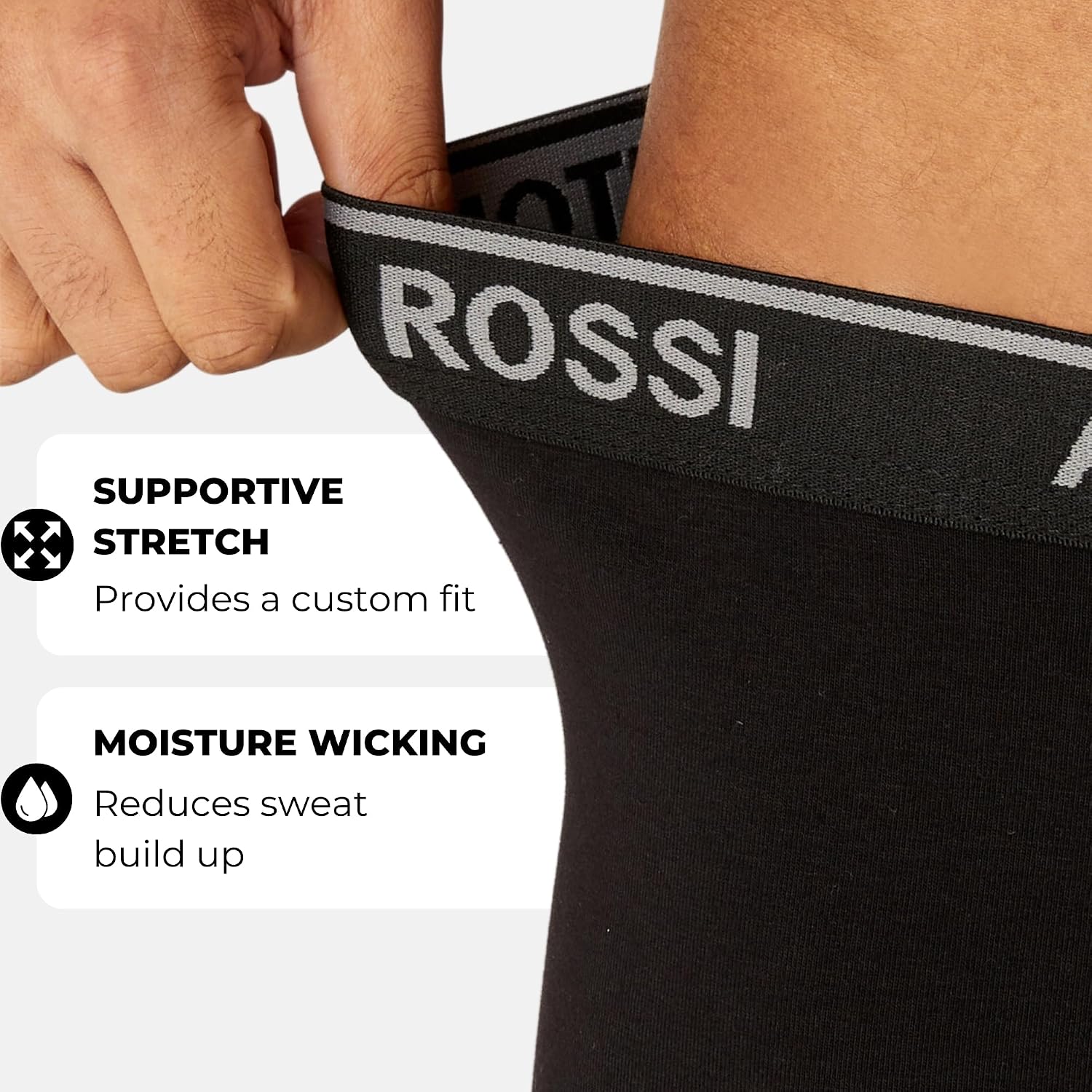 Thumbnail 3 de ANTONIO ROSSI 12-Pack men's boxer hipsters
