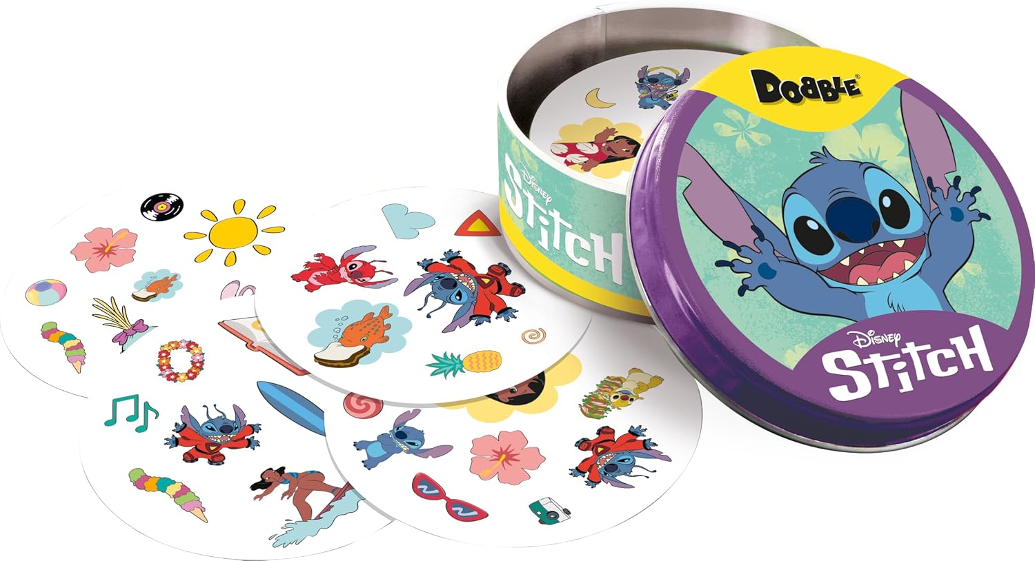 Thumbnail 4 de Asmodee - DOBBLE : Stitch – Jeu de Société