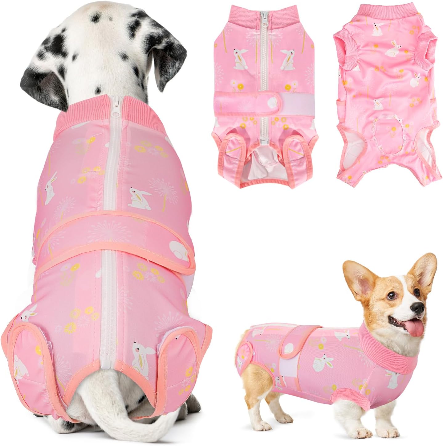 SlowTon Traje de recuperación para perros 100% poliéster