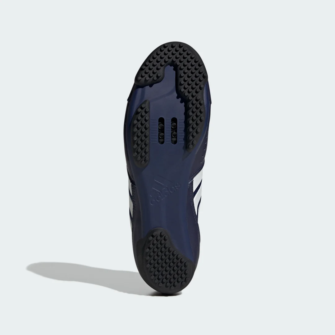 Detalle de Zapatilla de ciclismo Heritage Tour de Adidas – azul