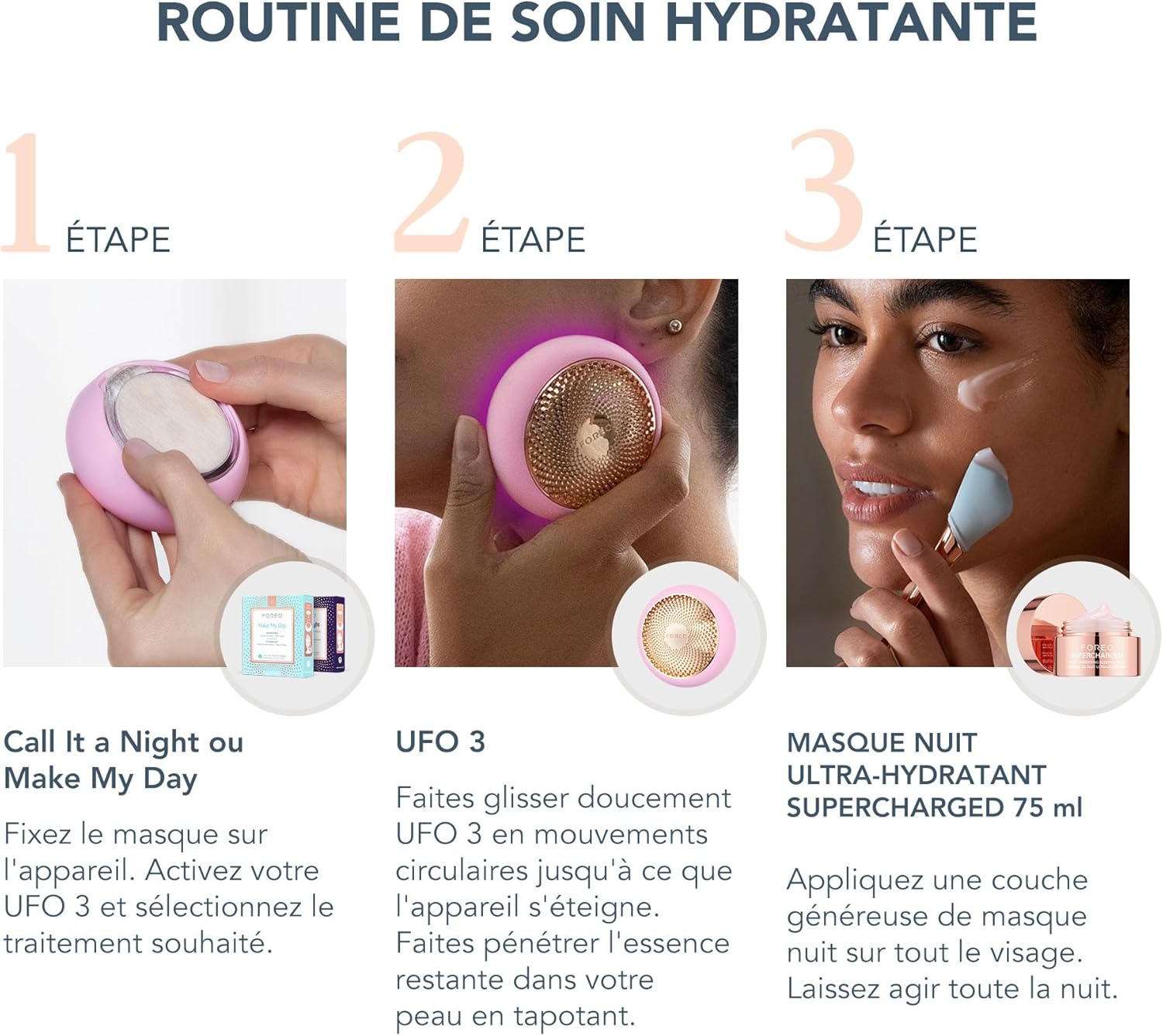 Thumbnail 1 de FOREO Hyper Hydra UFO 3 appareil hydratant visage