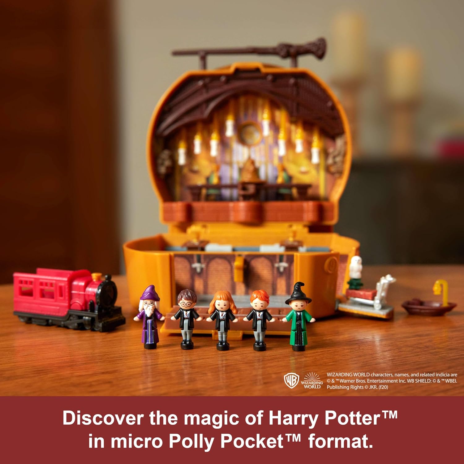 Detalle de Polly Pocket Harry Potter Compact with 5 Dolls