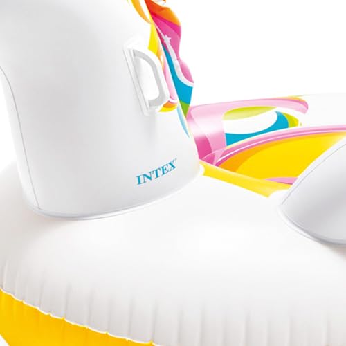 Detalle de Intex Siva_228799 Unicornio Hinchable: tamaño 198 x 140 x 97 cm para uso individual