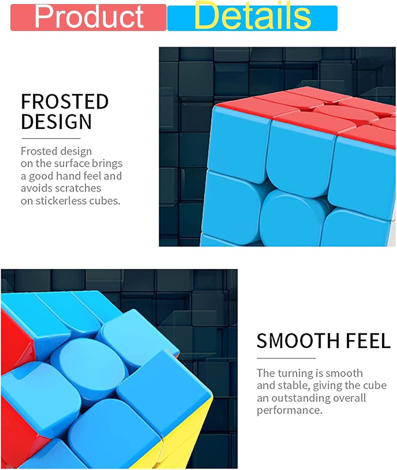 Detalle de TWSTYFAL 3x3x3 speed cube