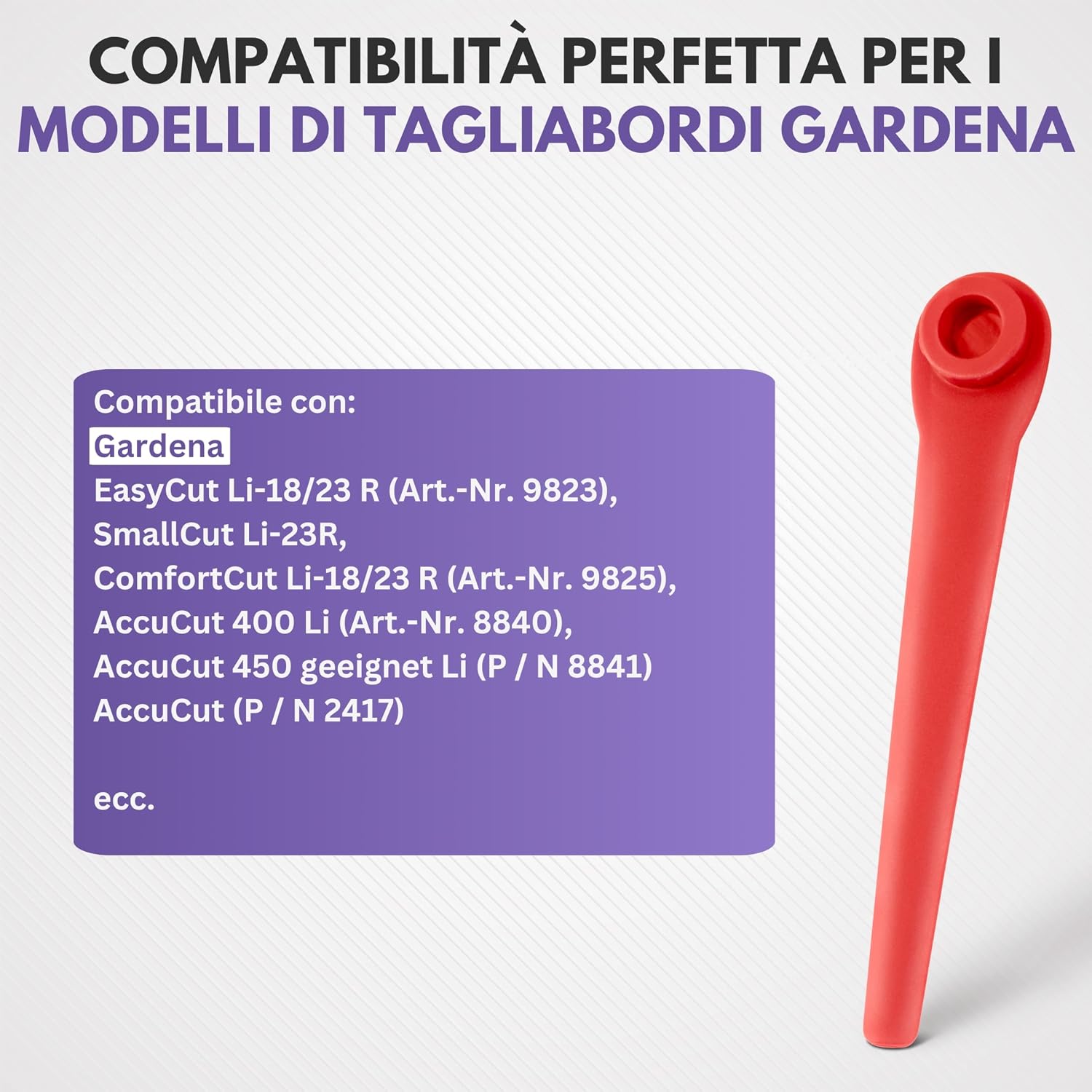 Detalle 2 de Filzada Lama Rotofil 50x per taglio bordi