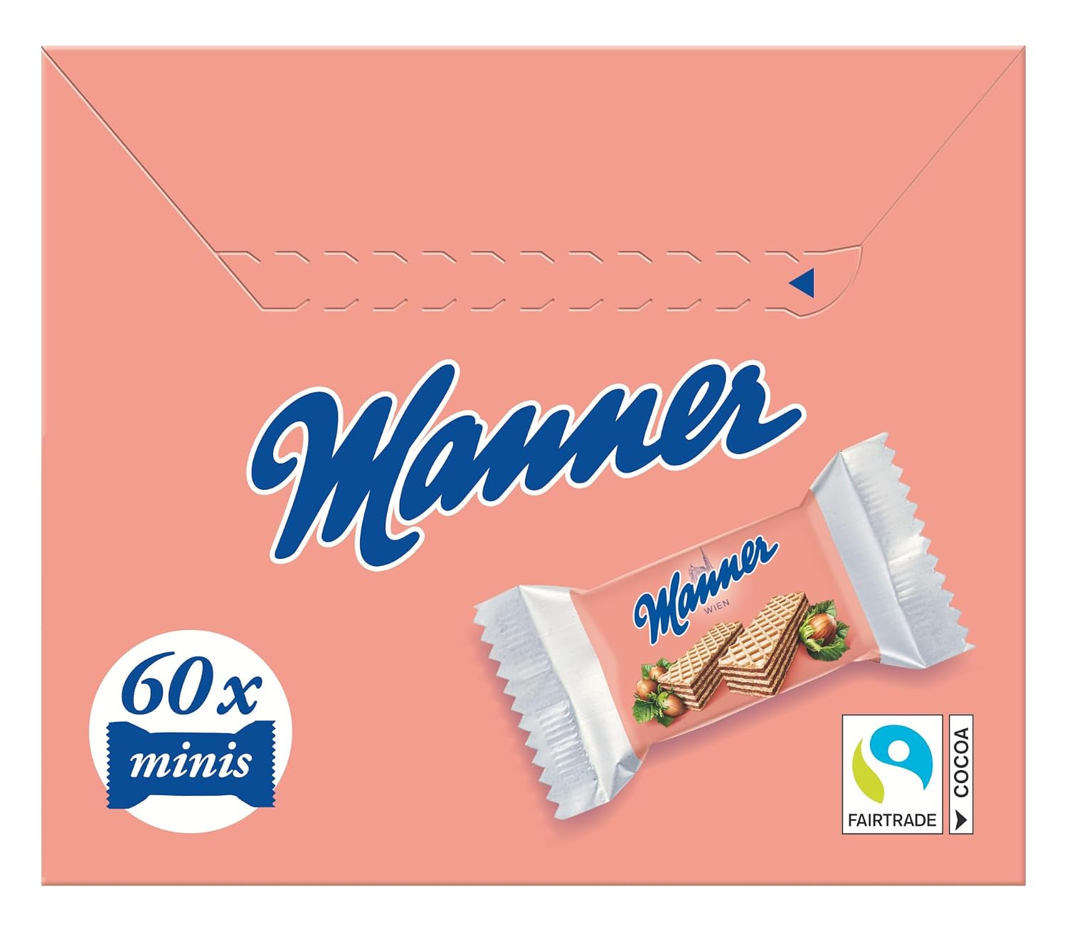 Detalle 2 de Manner Neapolitaner Waffeln 60 x 15 g 🍪