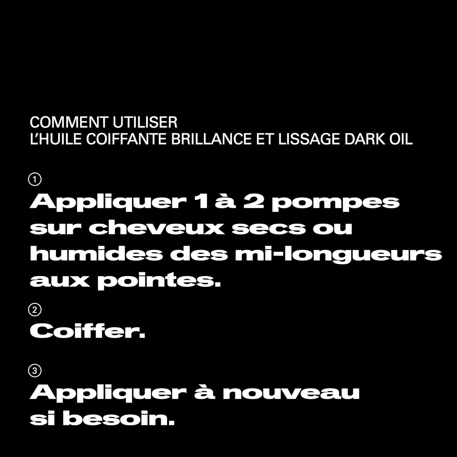 Thumbnail 2 de Sebastian Professional Dark Oil – huile cheveux lissante & brillance pour un fini soyeux