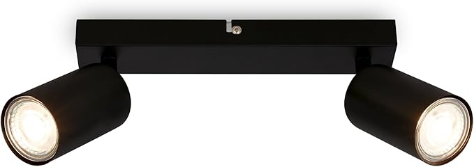 Detalle de Briloner Focos LED Orientables GU10 9W para Techo, 25.5cm