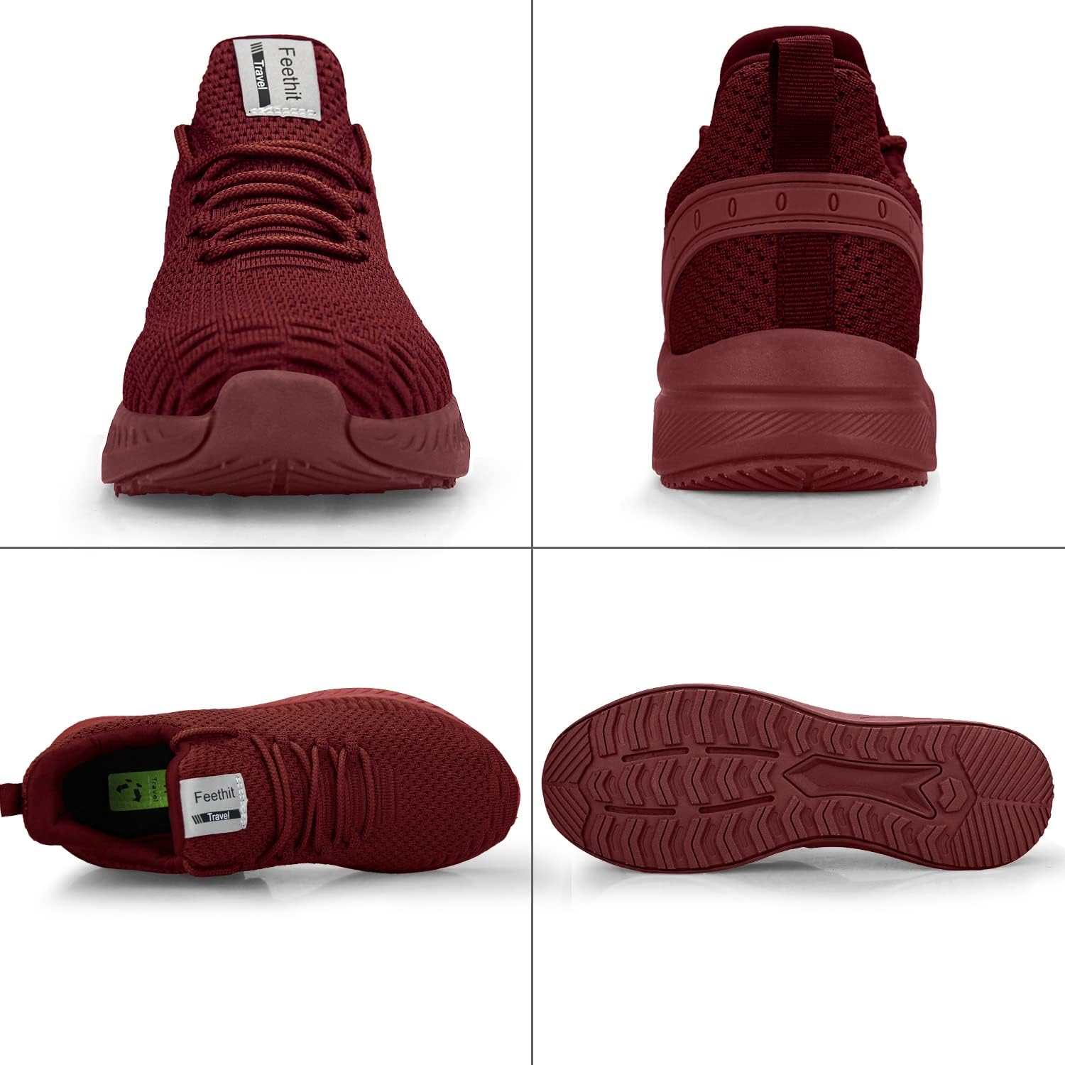 Thumbnail 5 de Feethit Mens Slip On Walking Shoes Lightweight Sneakers