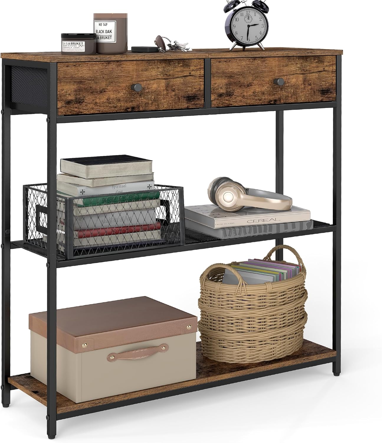VASAGLE LNT092K01 console étroite 24×76×80 cm