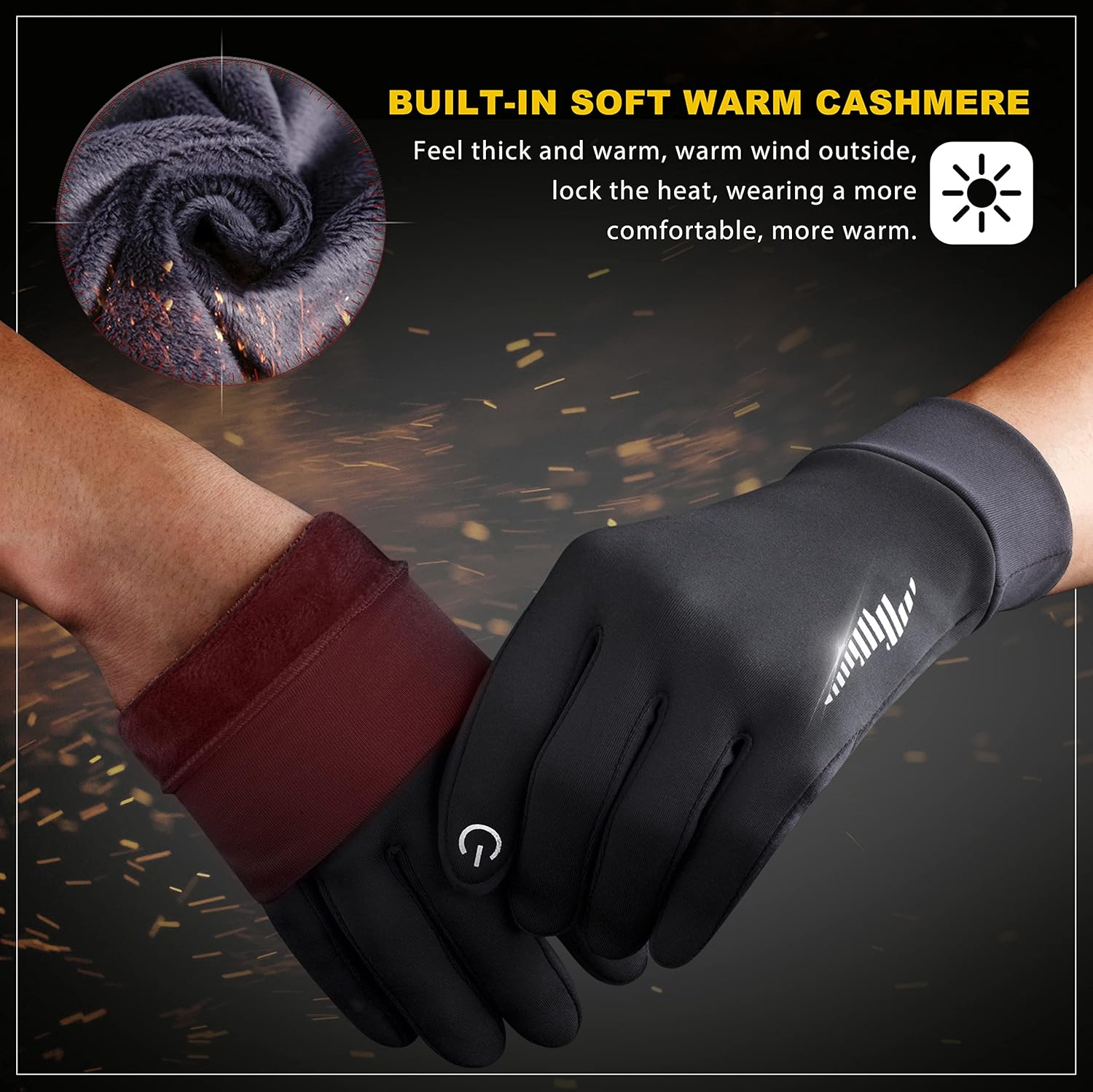 Thumbnail 5 de SIMARI SMRG102 Thermo-Handschuhe Touchscreen für Winterhandschuhe