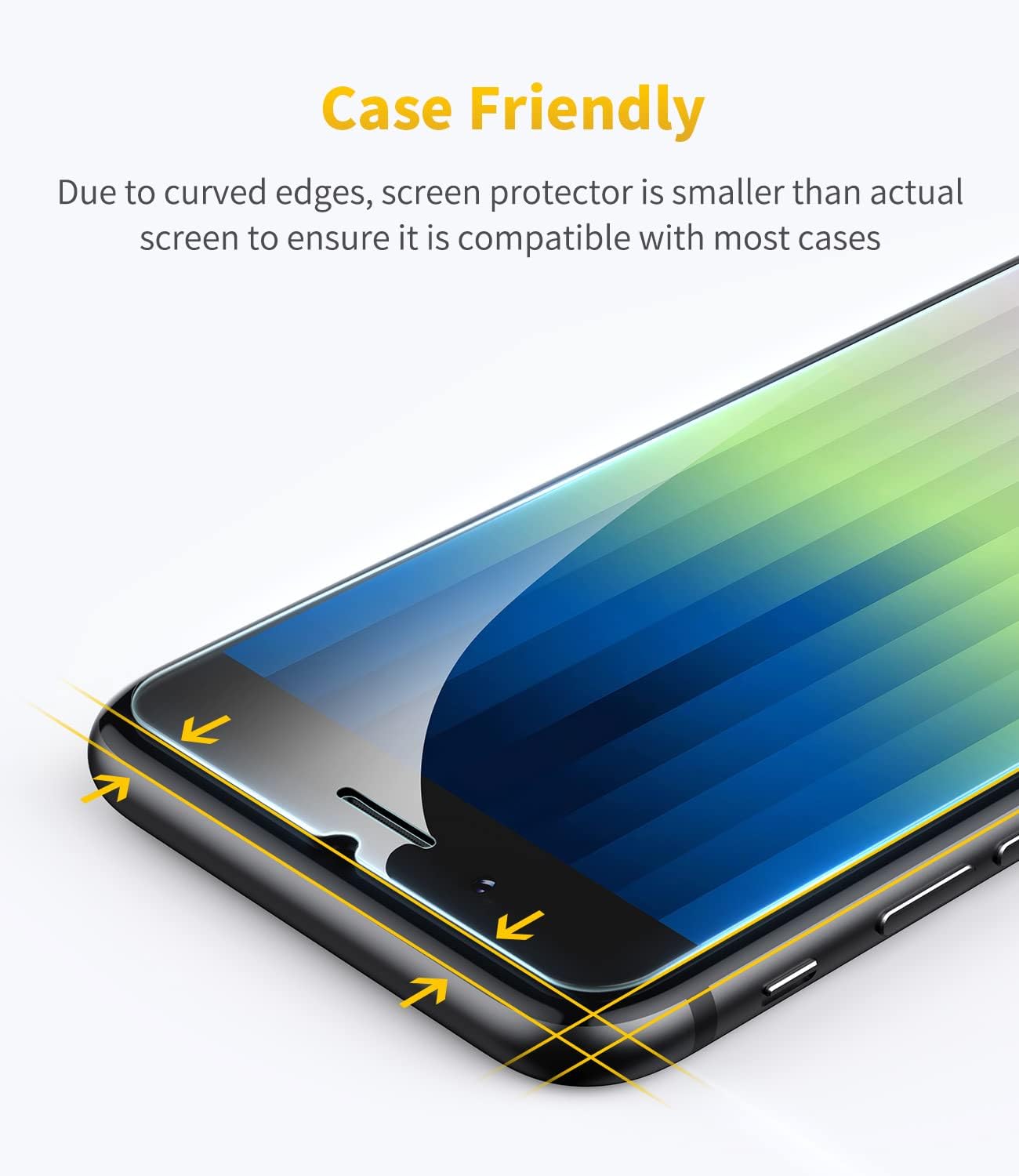 Detalle 2 de UNBREAKcable iPhone SE 2022 4.7" tempered glass protector