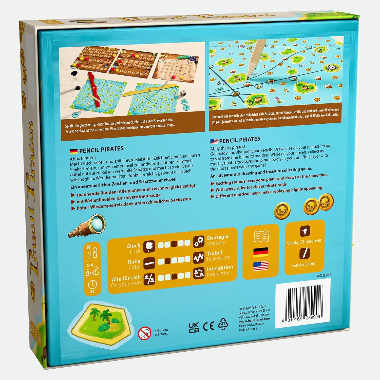 Thumbnail 6 de HABA Pencil Pirates – Piratenabenteuer für die ganze Familie