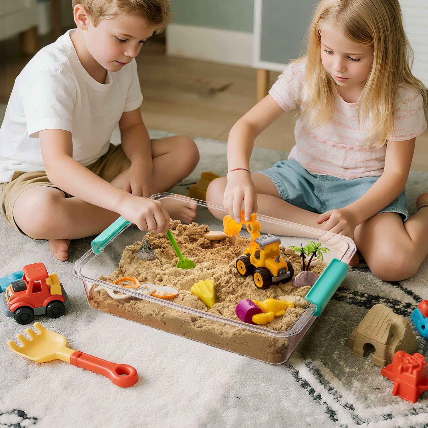 Thumbnail 2 de Vtopmart 6 Qt Plastic Storage Bins 📦