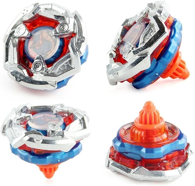 Detalle de Cunjxtan CX01 X Battle Blades Spinning Top Set with 10 Tops and 2-in-1 Arena