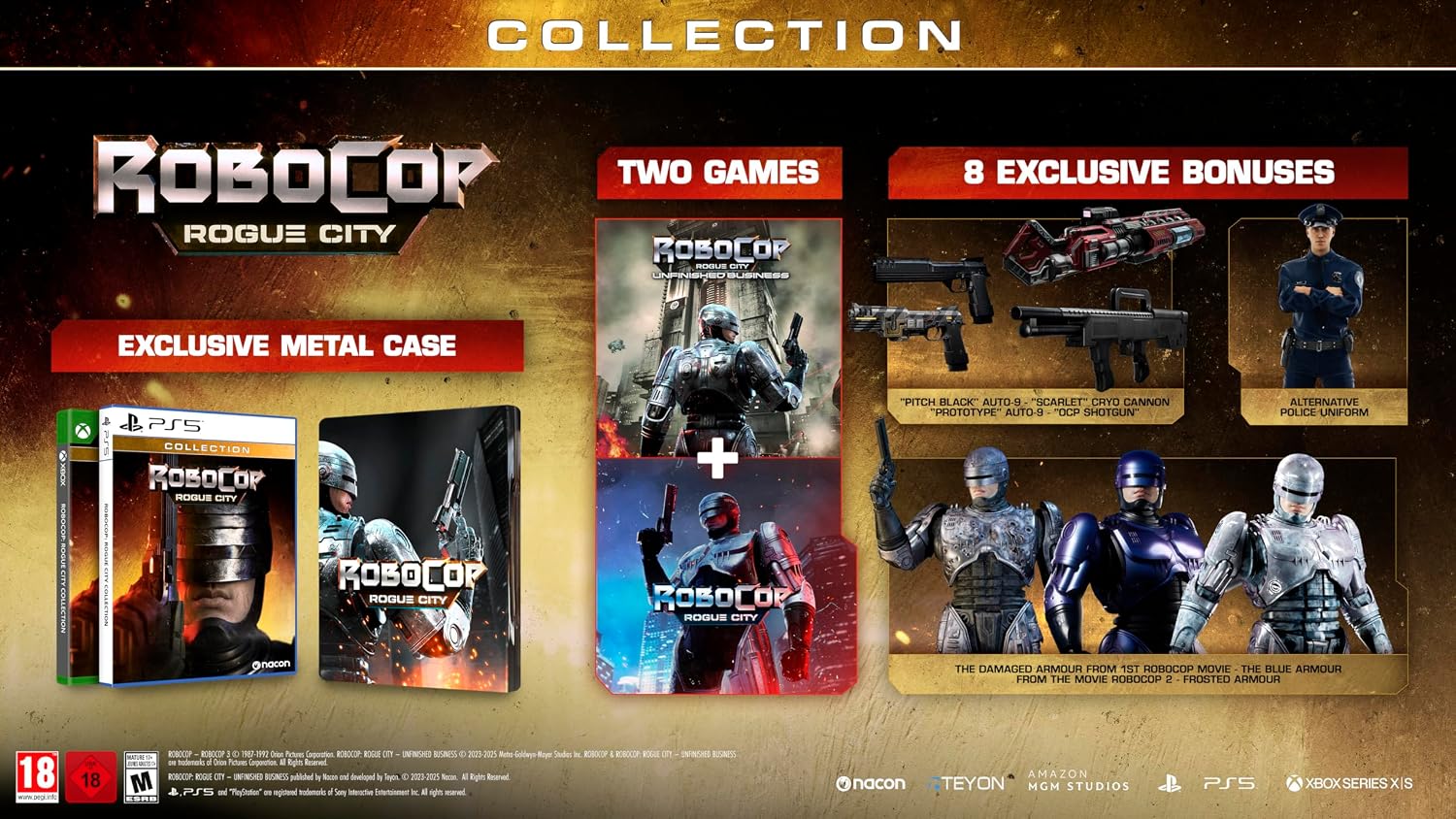 Detalle de RoboCop: Rogue City Collection – Xbox Series X