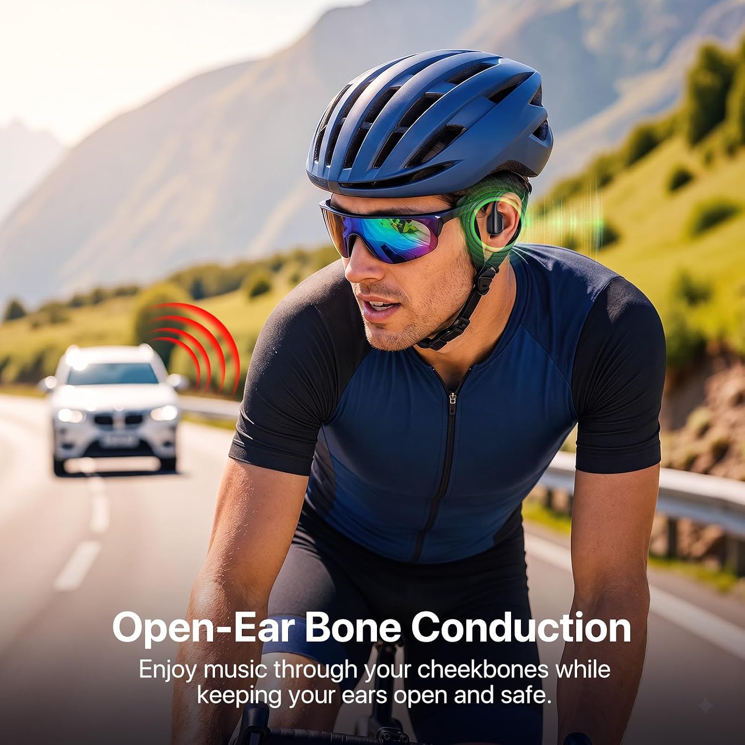 Detalle 1 de Bone Conduction Headphones with Bluetooth 5.4