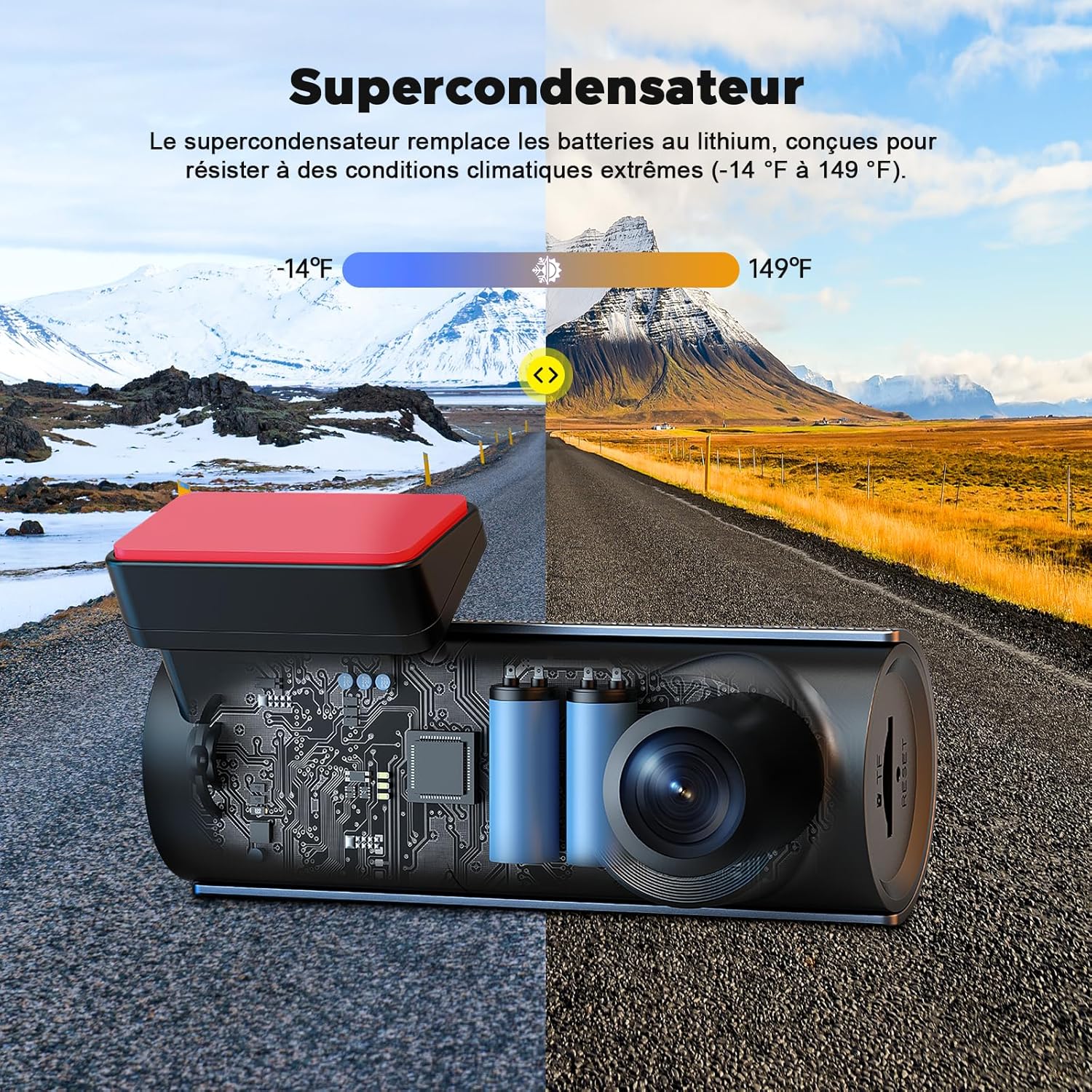 Thumbnail 6 de Volam 4K Dashcam 170°