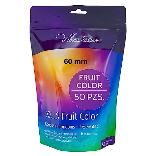 Detalle de Vibratissimo Préservatifs Fruit Color 50 pièces ⚙