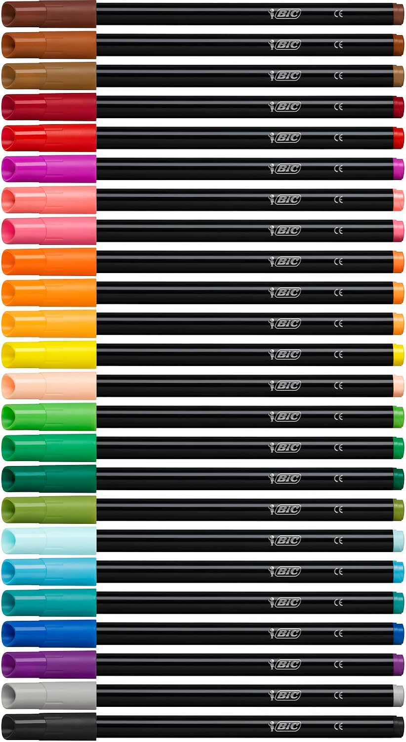 Detalle 2 de BIC Intensity Felt Tip Pens 24 Pack