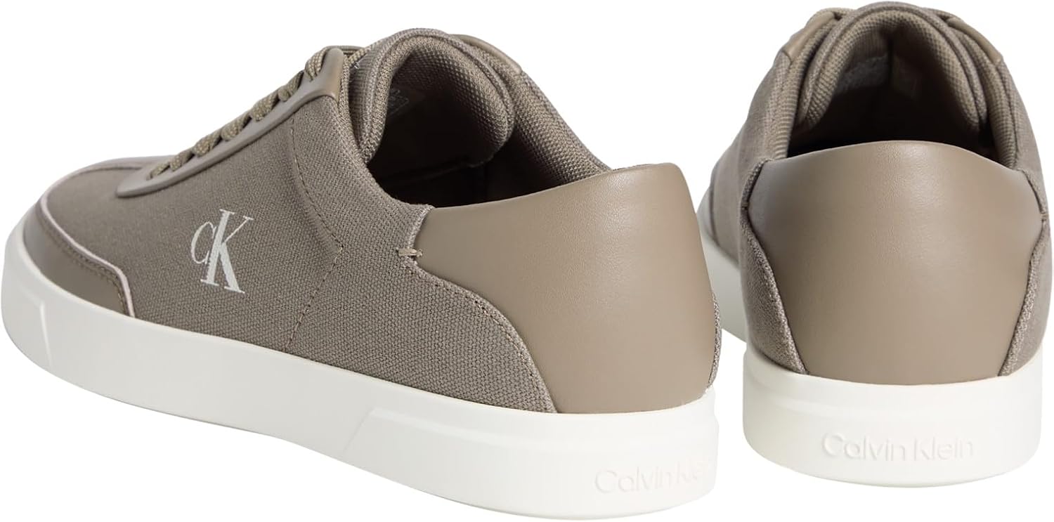 Detalle de Calvin Klein Low PRO Cups WT Canv MG Hw0hw03145 Bass… Sneaker casual con tomaia in cotone