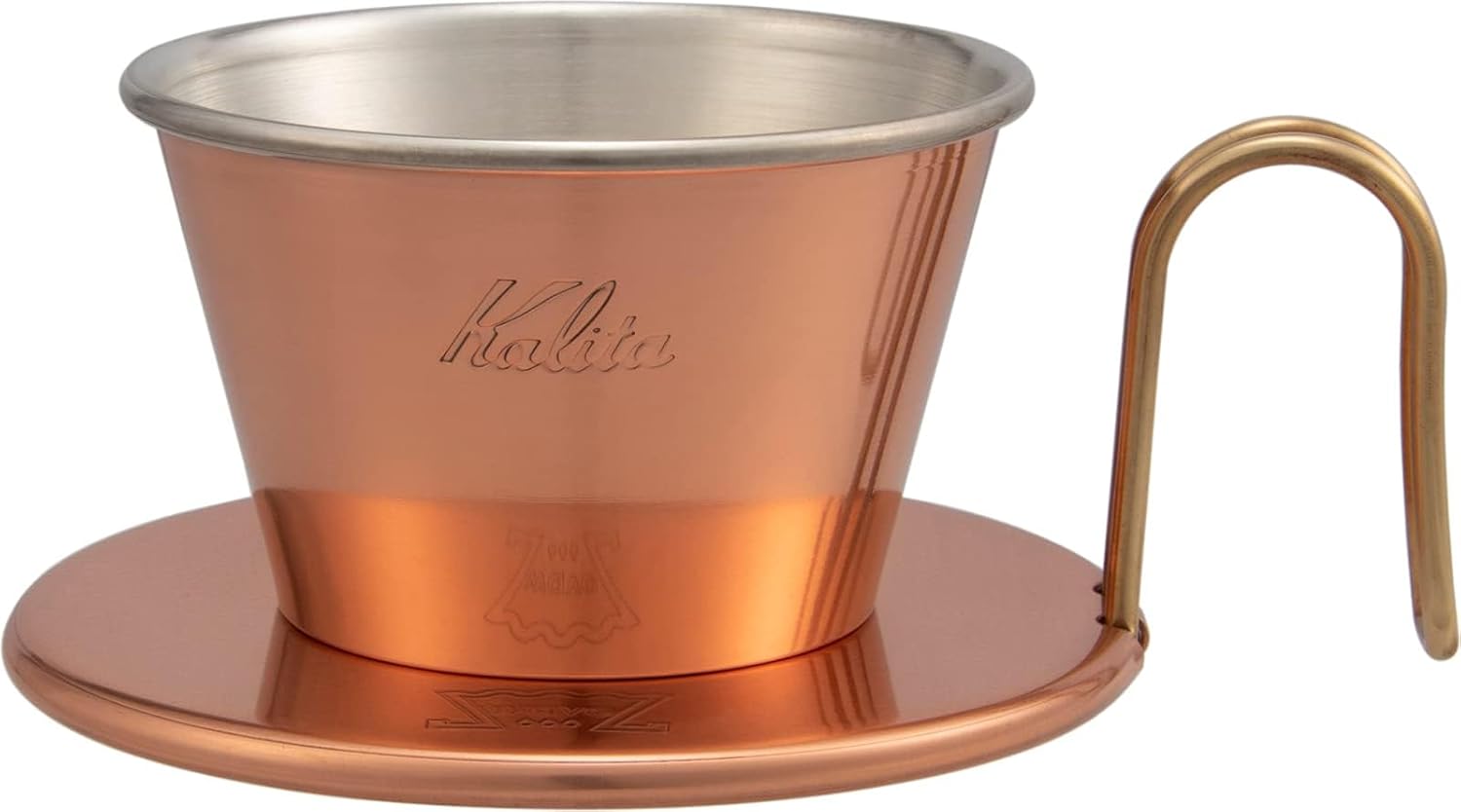 Detalle de Carita copper coffee dripper