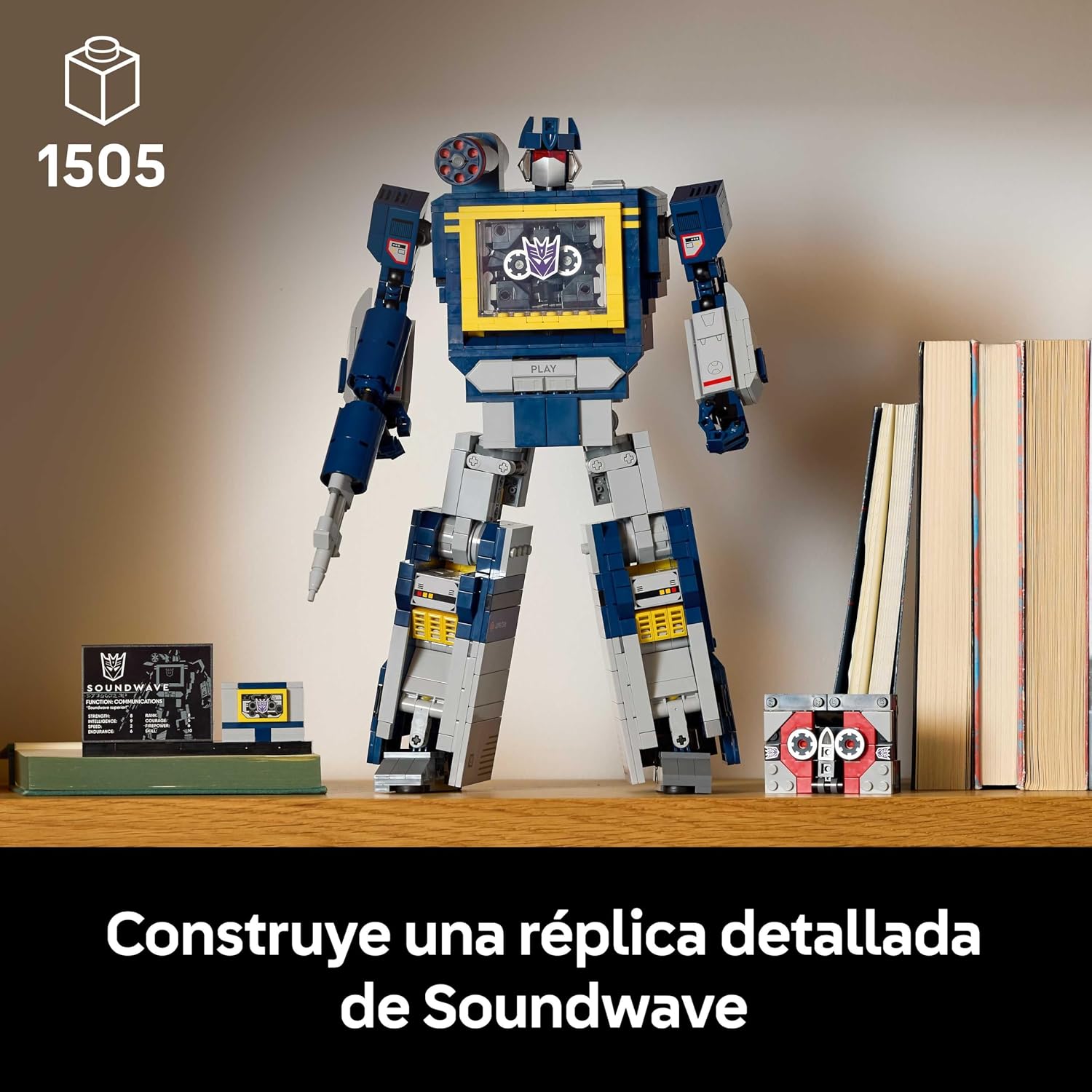 Detalle 2 de LEGO Icons 10358 Soundwave