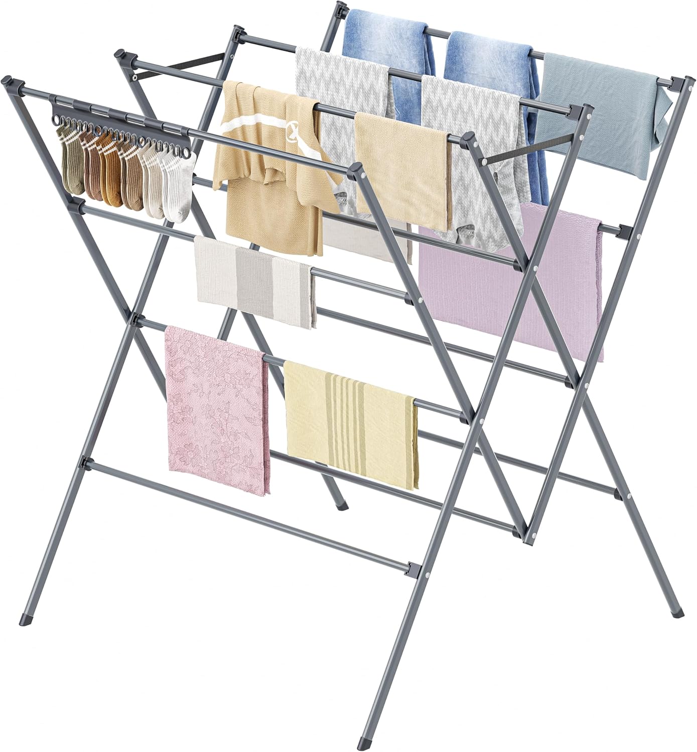 Detalle de Clothes Drying Rack, 12 Rods