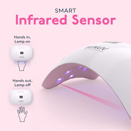 Thumbnail 1 de SUNUV Lampe UV LED pour Ongles – Séchoirs professionnels avec grand écran LCD et 3 minuteries