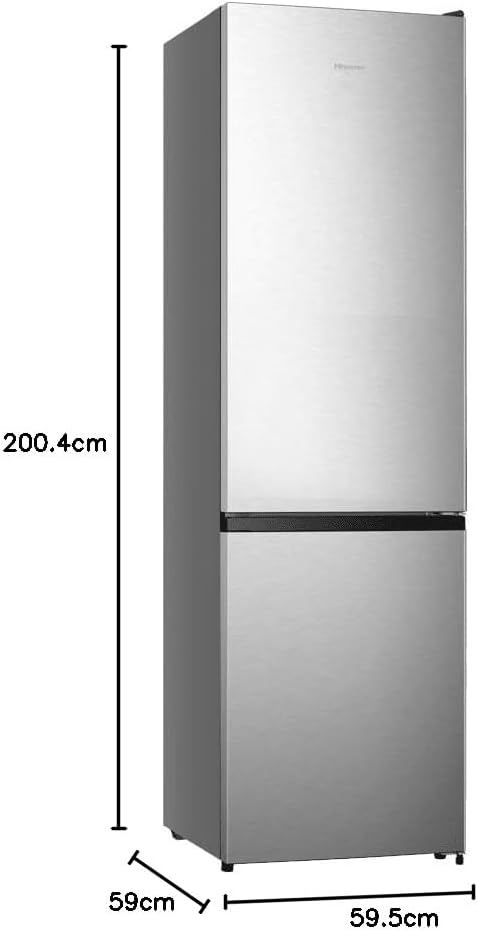 Thumbnail 11 de Hisense RB440N4BCE Frigorífico Combi Inox 336L