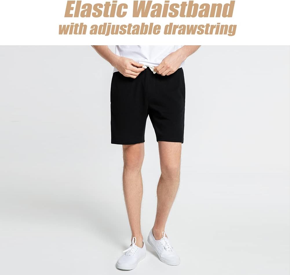 Thumbnail 2 de maamgic Men’s Athletic Gym Shorts (5/7") with Elastic Waist, Drawstring & Zip Pockets