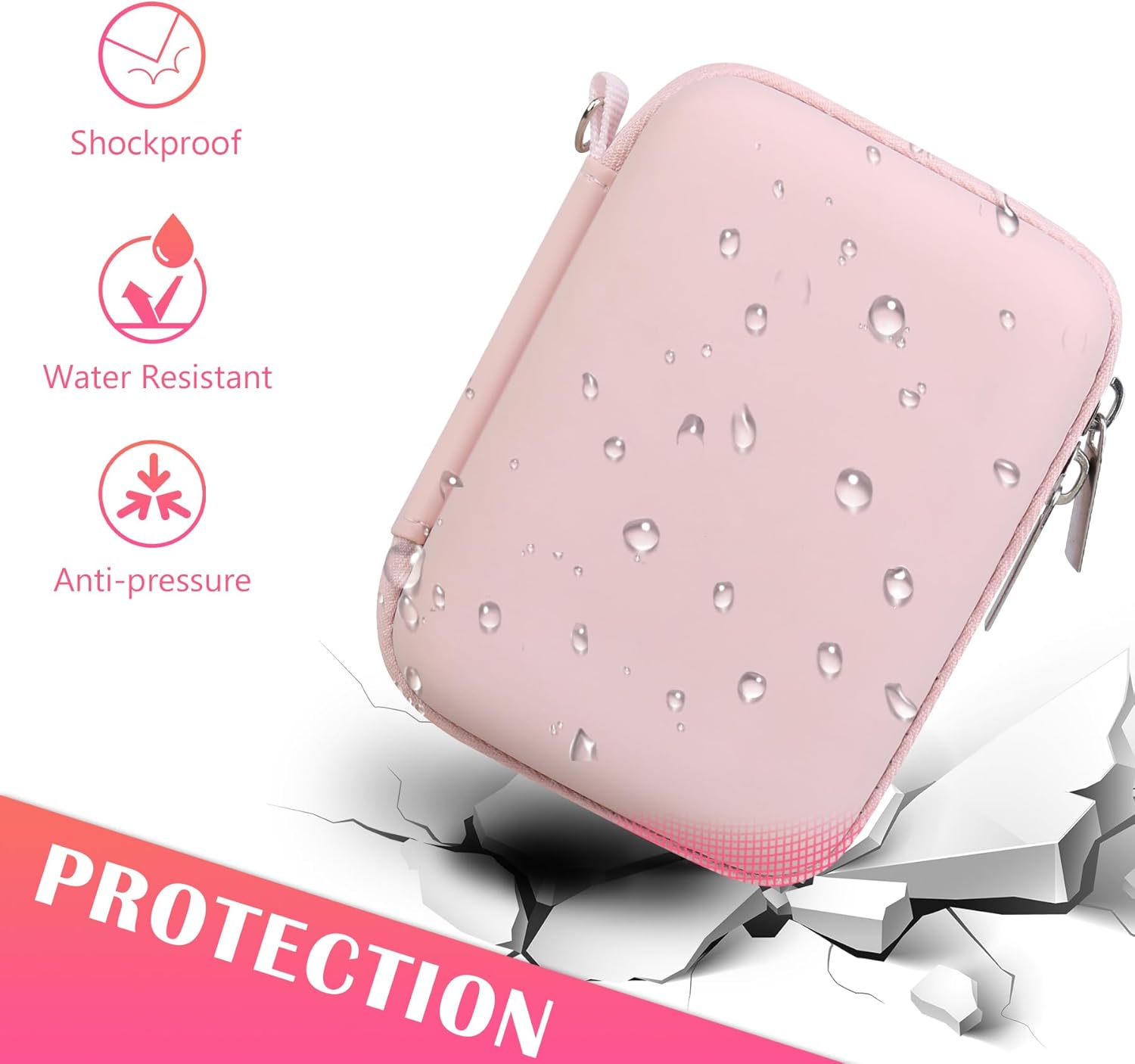 Detalle de BOVKE Camera Case for Canon IXUS 285 HS and More – Case Only