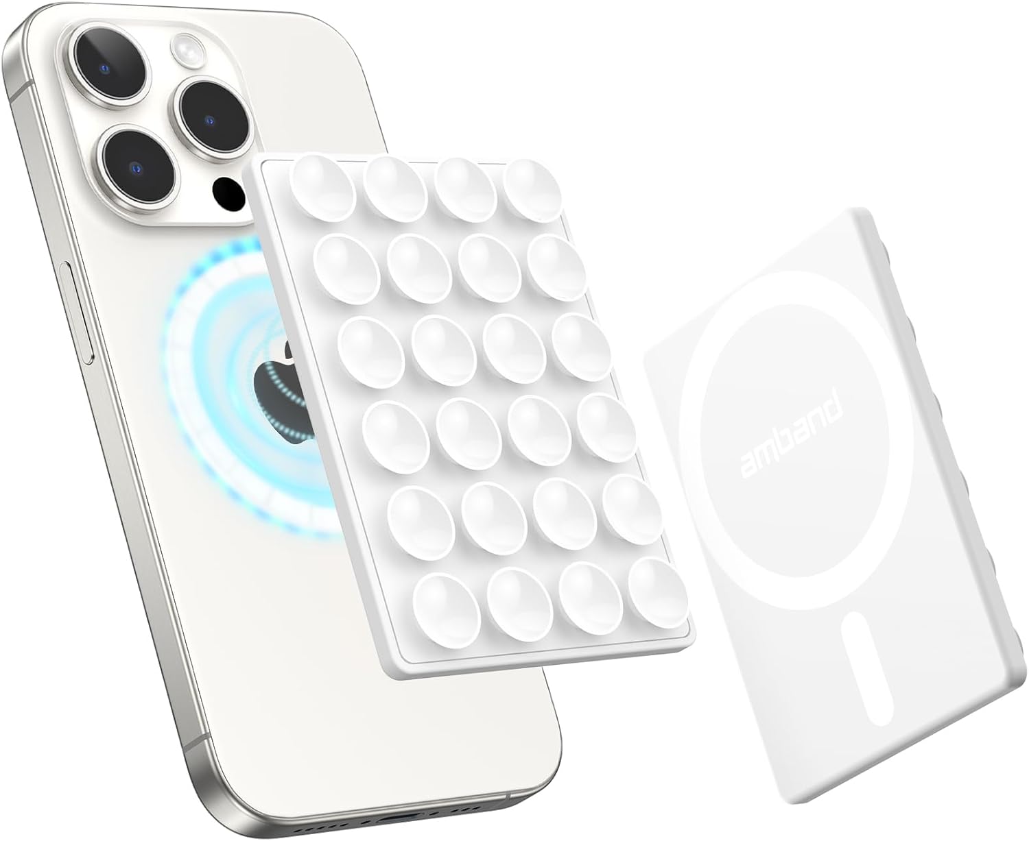 Detalle de amBand Magnetic Suction Mirror Window Phone Holder 24