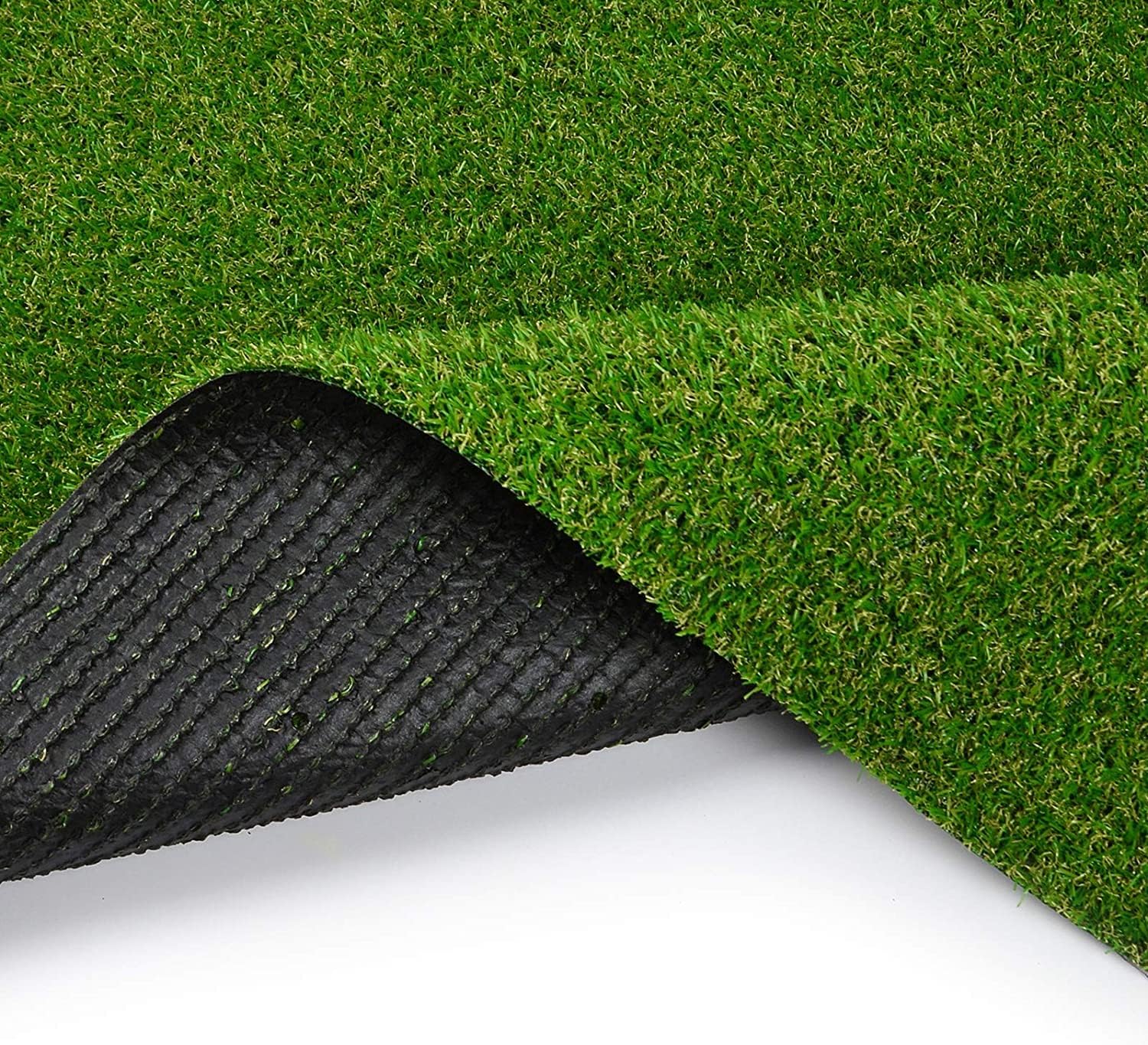 Detalle de Floordirekt Kunstrasen Outdoor Rasenteppich als Meterware – 18 mm Florhöhe, 200 x 300 cm