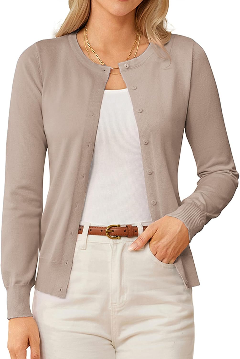 Thumbnail 5 de GRACE KARIN Knit Cardigan Sweater