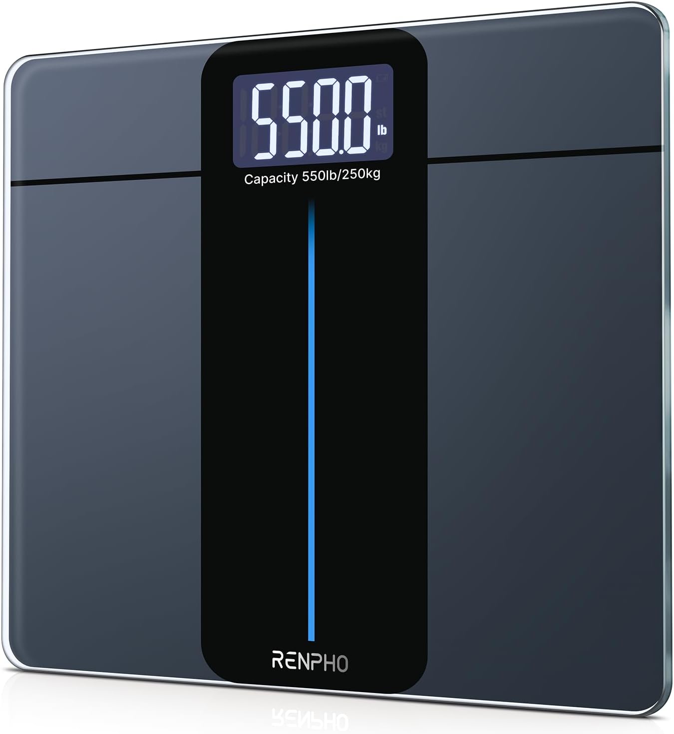 Detalle de RENPHO Bascula de Baño 250 kg pantalla LED