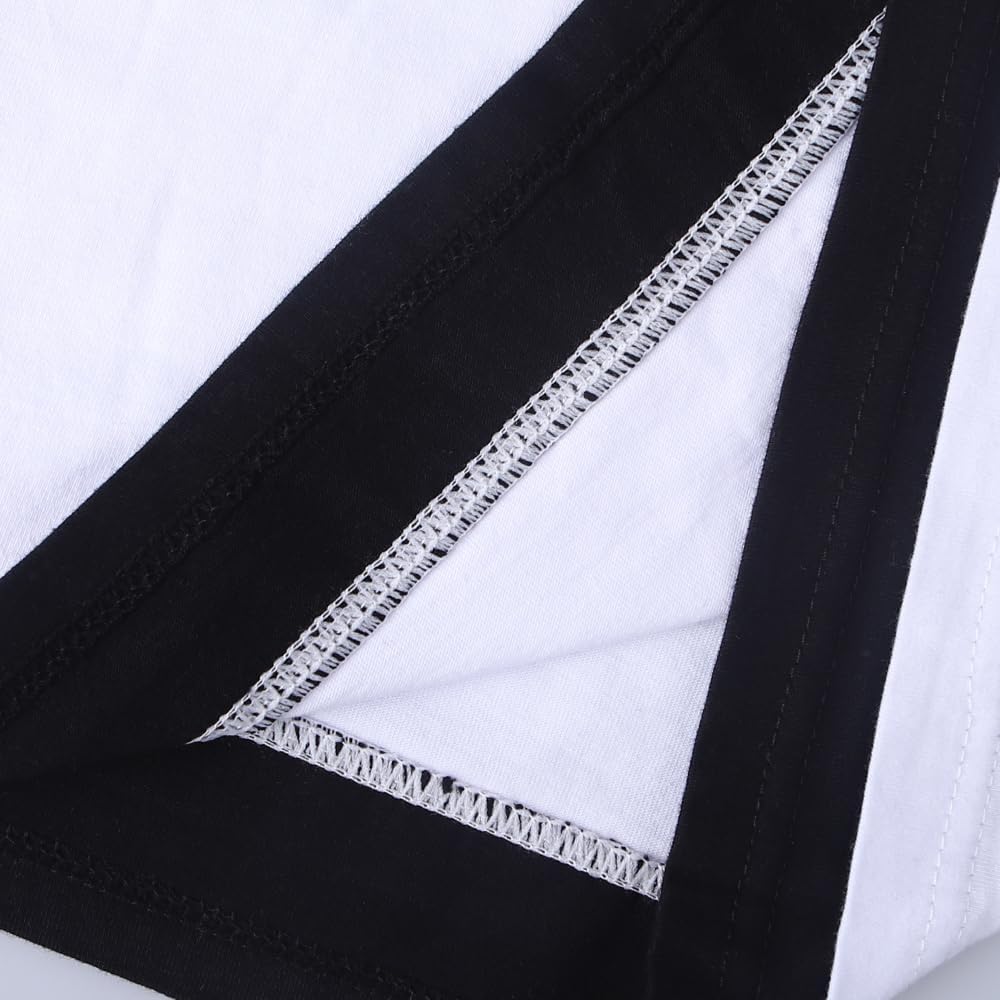 Thumbnail 5 de Muscle Alive Herren Fake-Zweiteiler Rundhalsausschnitt – mehrlagige Freizeitpullover mit lockerer Passform