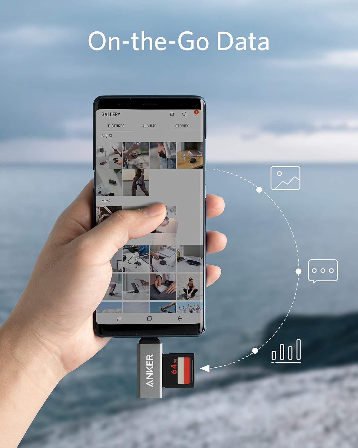 Detalle 2 de Anker USB-C SD Card Reader