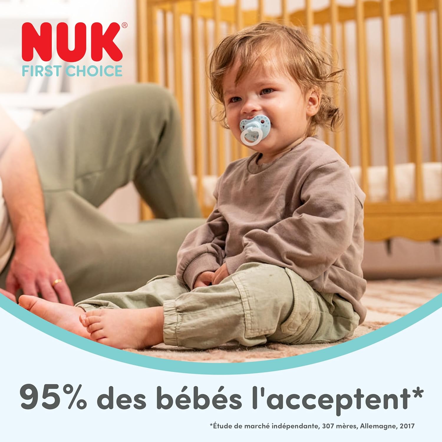 Detalle 2 de NUK First Choice Classic 6-18 mois 🌙