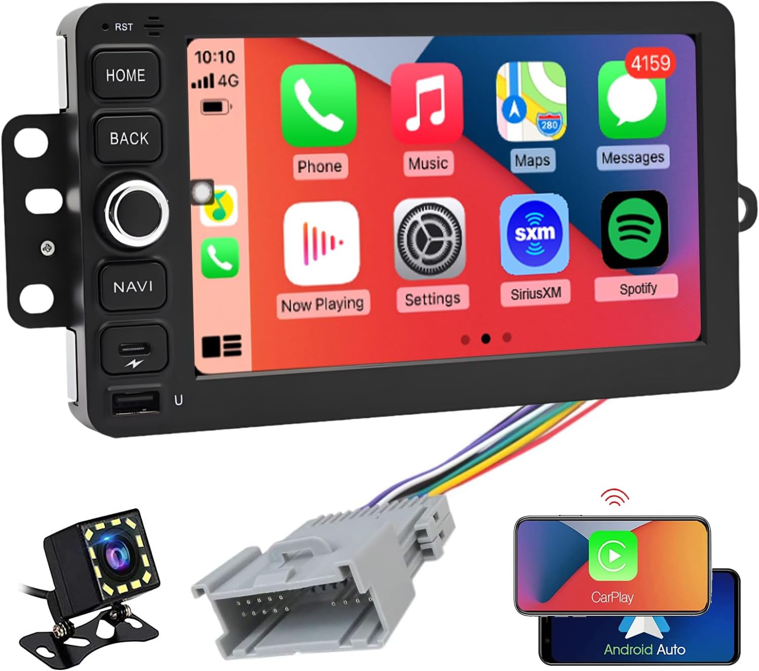 Detalle de LITCOMFY QLED 7-inch QLED Radio